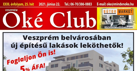 Oké Club Veszprém 2021/25. hét