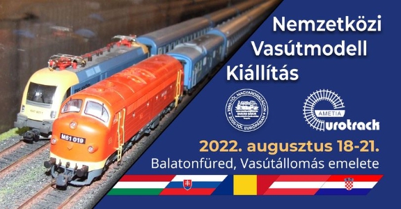Nemzetközi vasútmodell kiállítás Balatonfüreden!