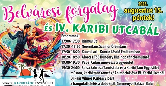 IV. Karibi Utcabál Pápán, a belvárosban!
