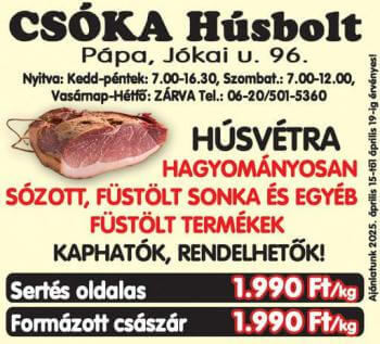 Húsvéti ajánlatok - Info-OKÉ melléklete