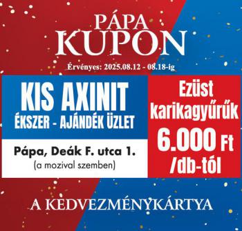 Kuponok augusztus 12-től augusztus 18-ig!