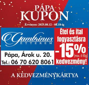 Kuponok augusztus 12-től augusztus 18-ig!