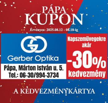 Kuponok augusztus 12-től augusztus 18-ig!