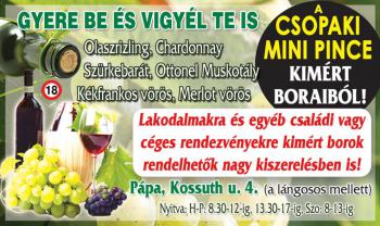 Fedezd fel PÁPA Gasztro Világát