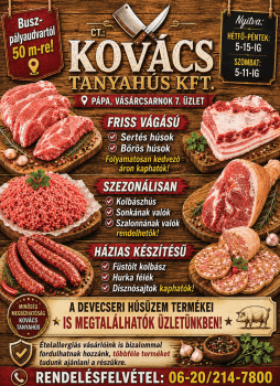 Fedezd fel PÁPA Gasztro Világát