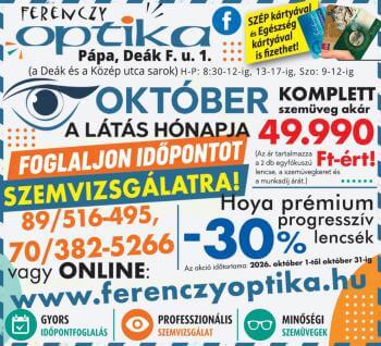 Őszi VÁSÁR Pápa Belvárosában