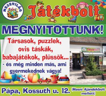 Őszi VÁSÁR Pápa Belvárosában