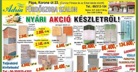 Nyári AKCIÓ készletről