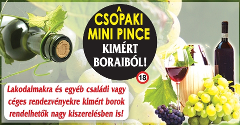 Csopaki Mini Pince
