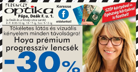 Foglalj ONLINE időpontot: www.ferenczyoptika.hu