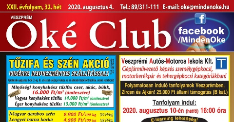 Oké Club / Varázslak Veszprém 32. hét