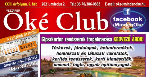 Oké Club Veszprém 2021/9. hét
