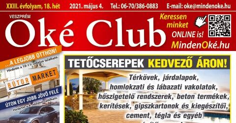 Oké Club Veszprém 2021/18. hét