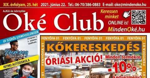 Oké Club Ajka 2021/25. hét