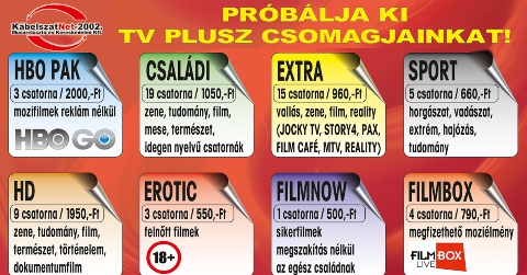 TV Plusz Csomagajánlatok