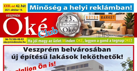 Oké Club Veszprém 2021/42. hét