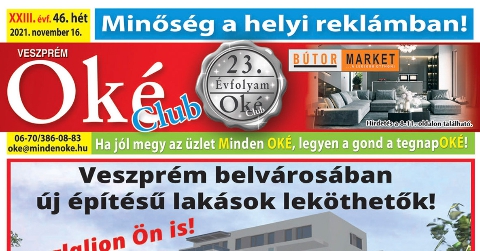 Oké Club Veszprém 2021/46. hét