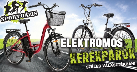 Elektromos kerékpárok széles választékban!
