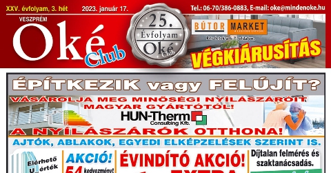 Oké Club Veszprém 2023/3. hét
