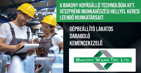 Bakony Wear Tech. LTD. munkatársakat keres!