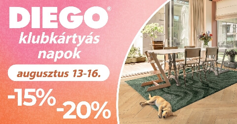 Klubkártyás napok a DIEGO-ban!