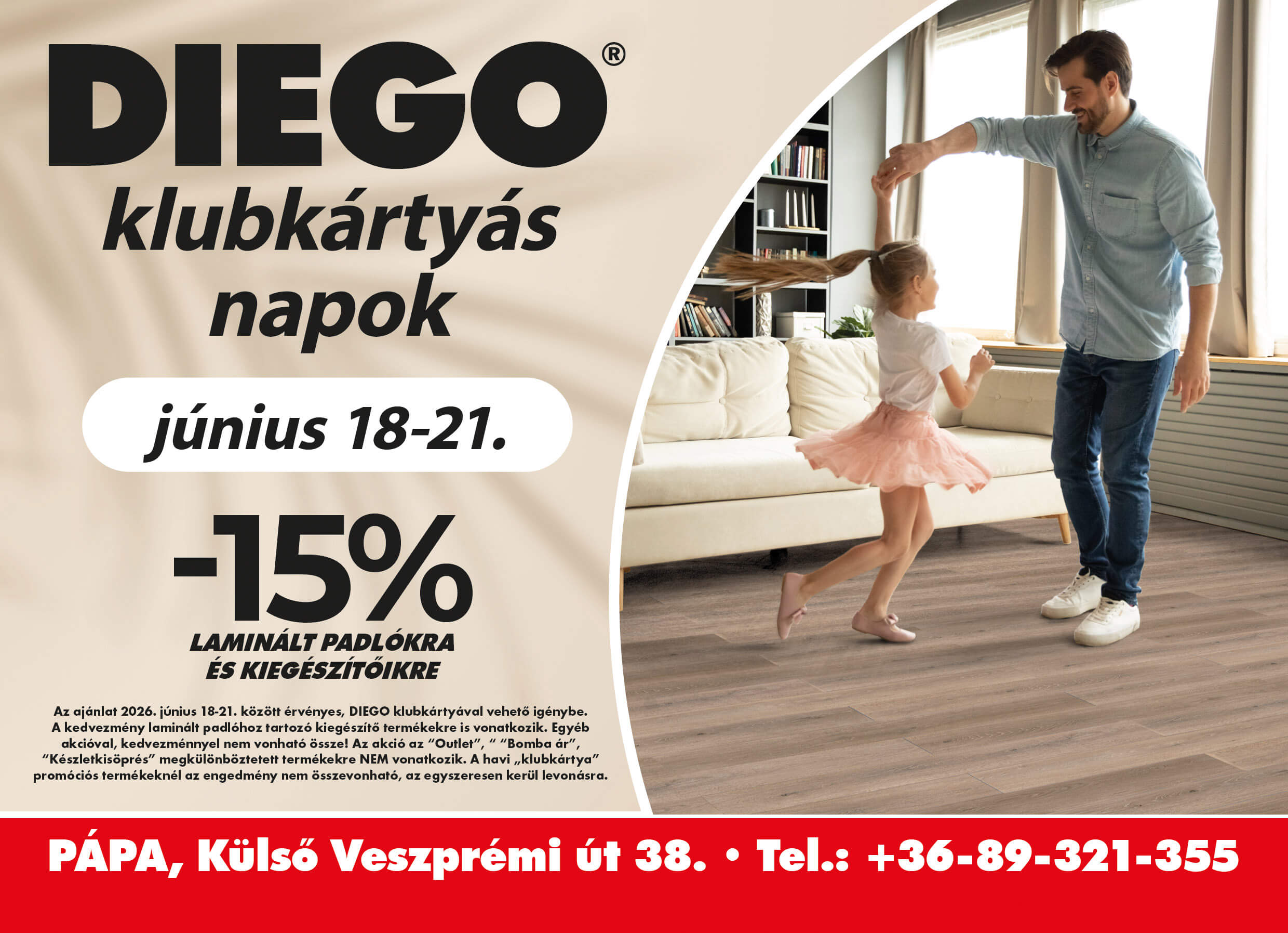 Klubkártyás napok a DIEGO-ban!