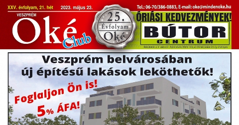Oké Club Veszprém 2023/21. hét