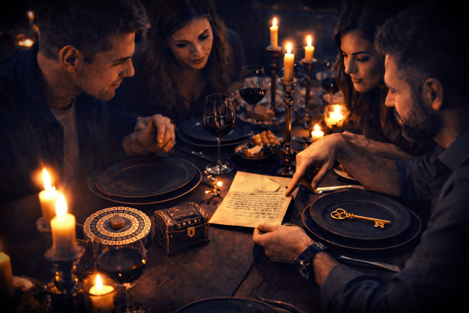 MEGHÍVÁS EGY MISZTIKUS VACSORÁRA