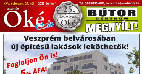 Oké Club Veszprém 2023/27. hét