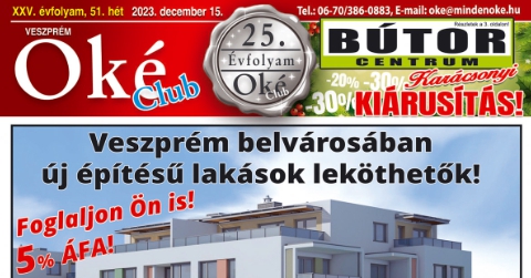 Oké Club Veszprém 2023/51. hét