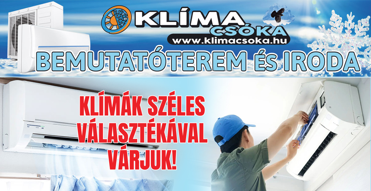 Klíma Csóka | Klíma telepítés, javítás és karbantartás.