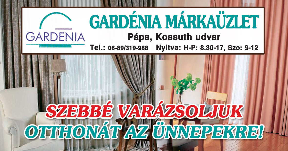 Gardénia Márkaüzlet aktuális ajánlata!