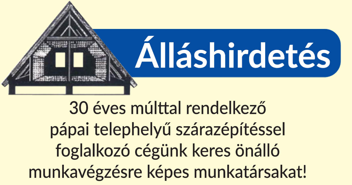 Fair Gipsz Bau Kft. munkatársakat keres!