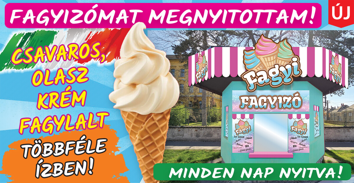 FAGYIZÓMAT MEGNYITOTTAM!