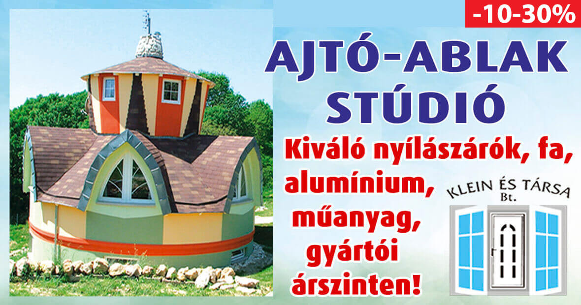 Klein és tsa Kft. májusi akciója!