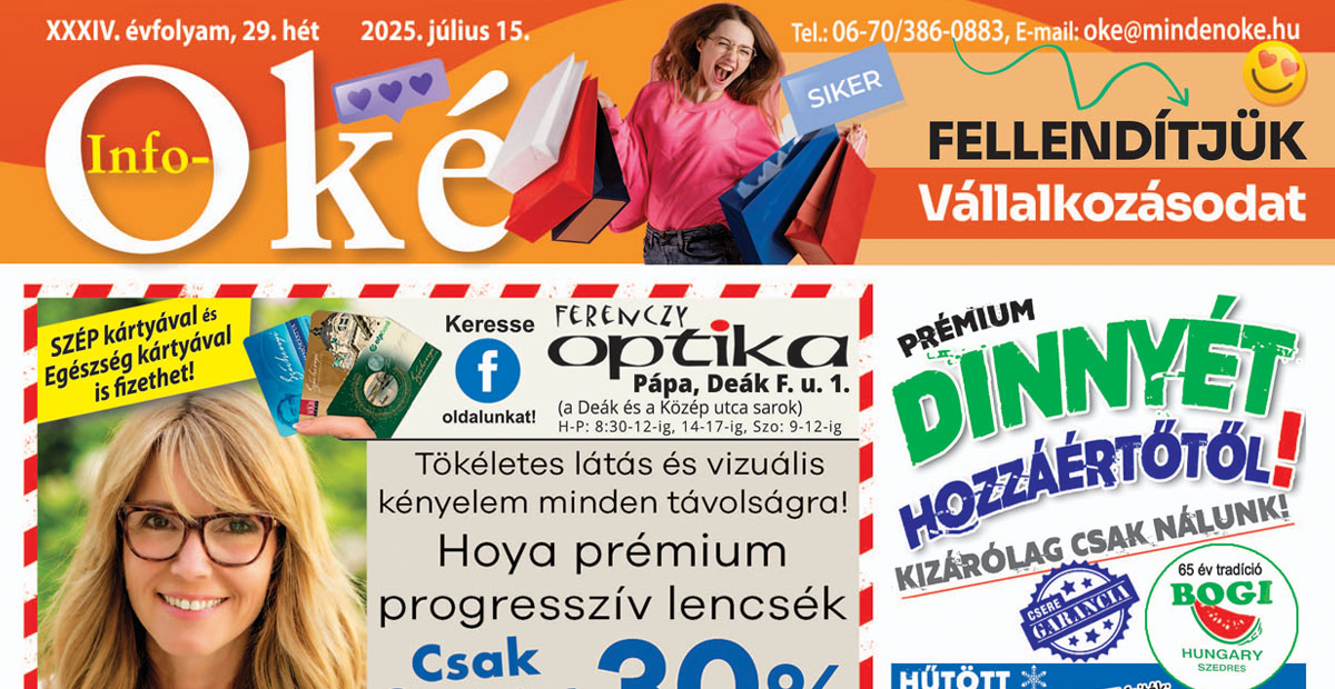 Info-OKÉ 2025/29. hét