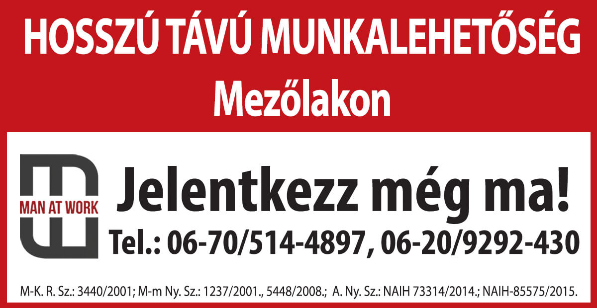 3 műszakos beosztásba operátorokat keresünk