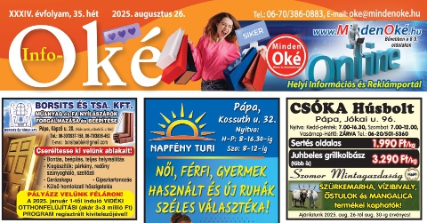 Info-OKÉ 2025/35. hét