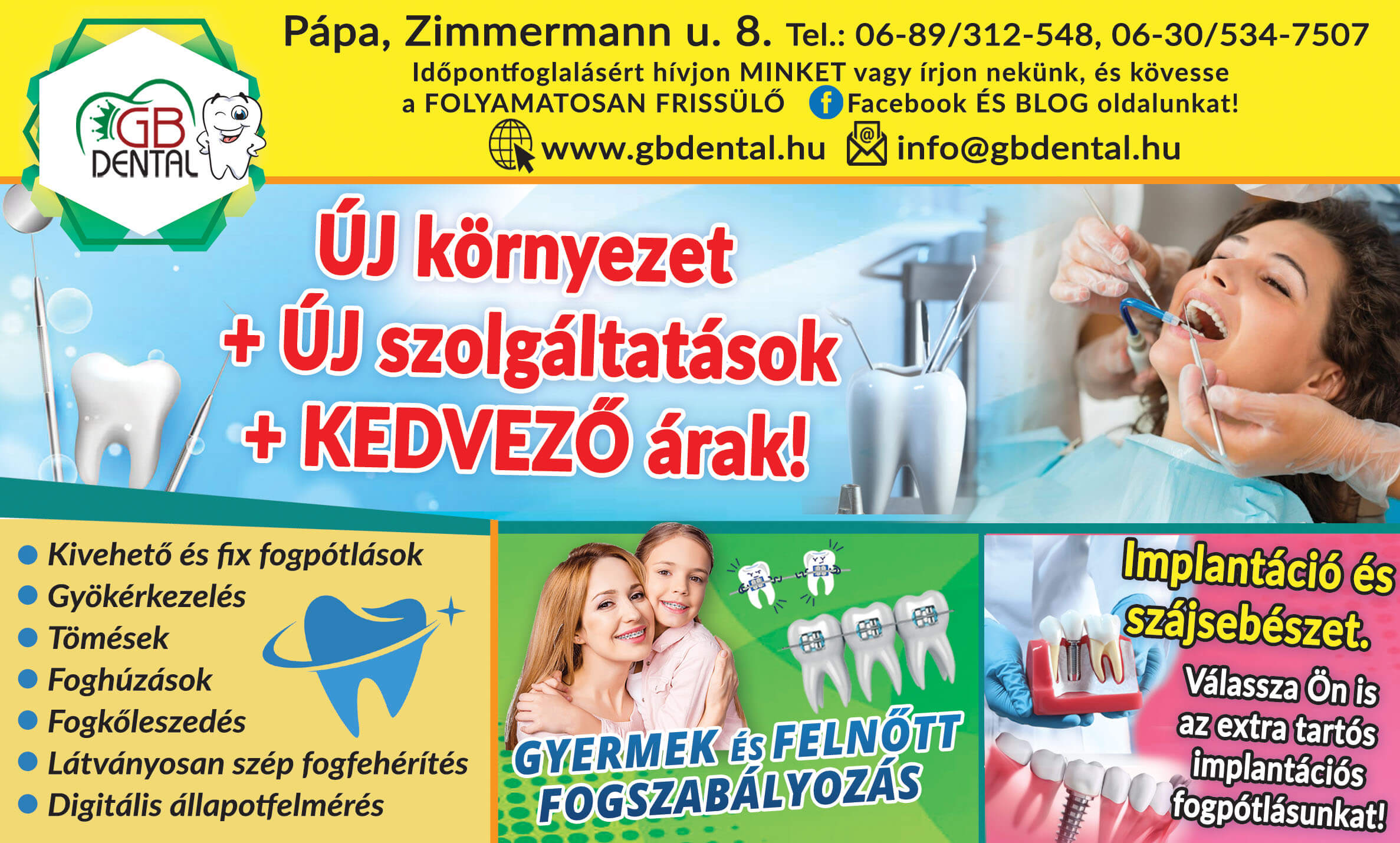 Új környezet és új szolgáltatások