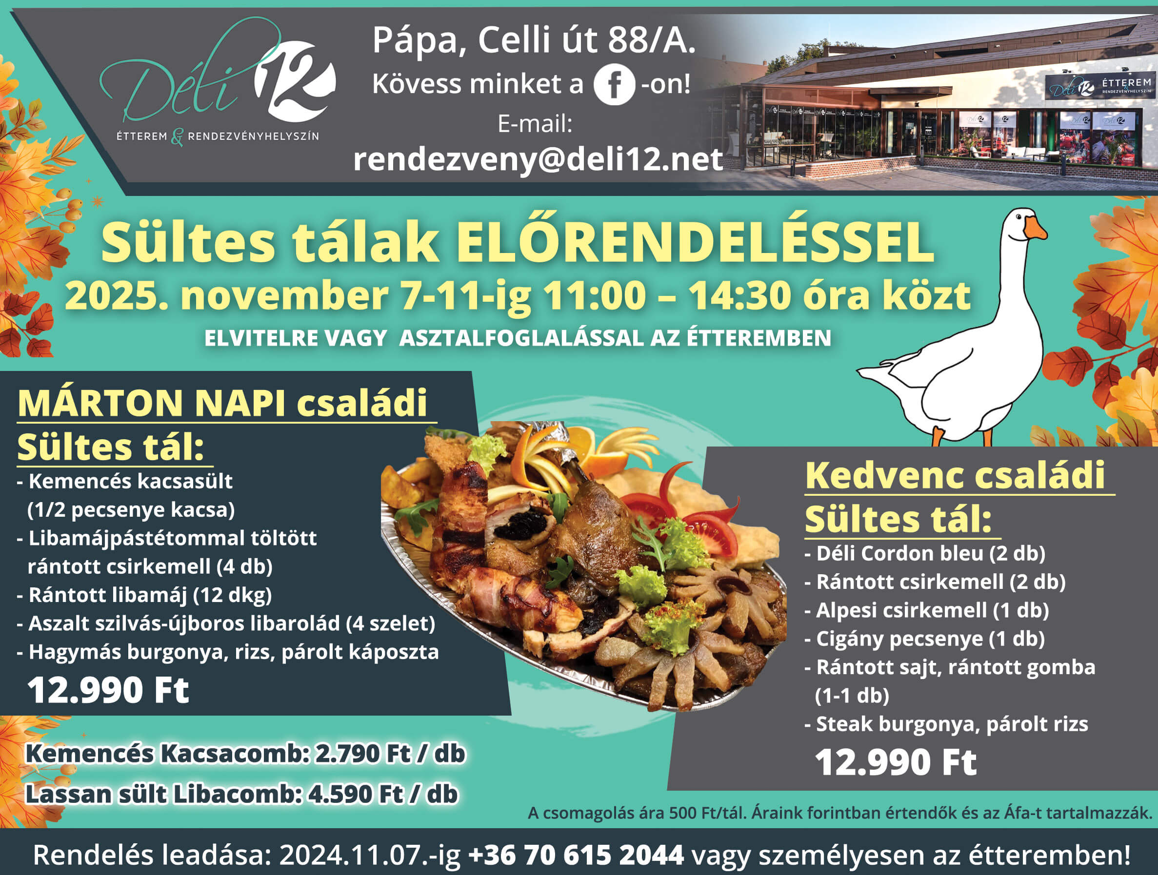 Sültes tálak ELŐRENDELÉSSEL