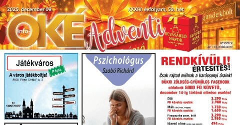 Info-OKÉ 2025/50. hét