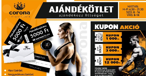 AJÁNDÉKÖTLET: ajándékozz fittséget