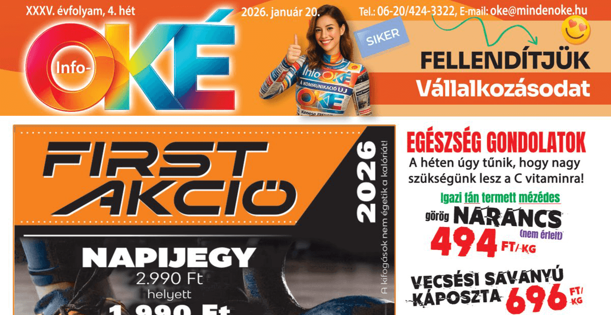 Info-OKÉ 2026/4. hét