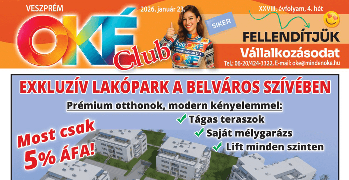 Oké Club Veszprém 2026/4. hét