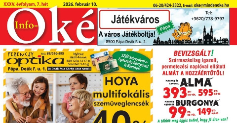 Info-OKÉ 2026/7. hét