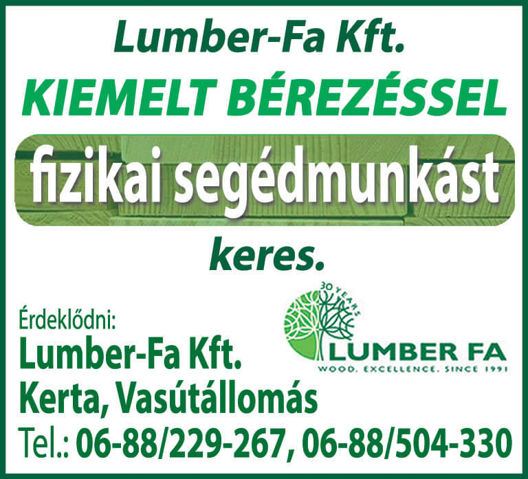 Fizikai segédmunkást keresünk