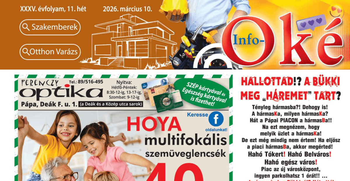 Info-OKÉ 2026/11. hét