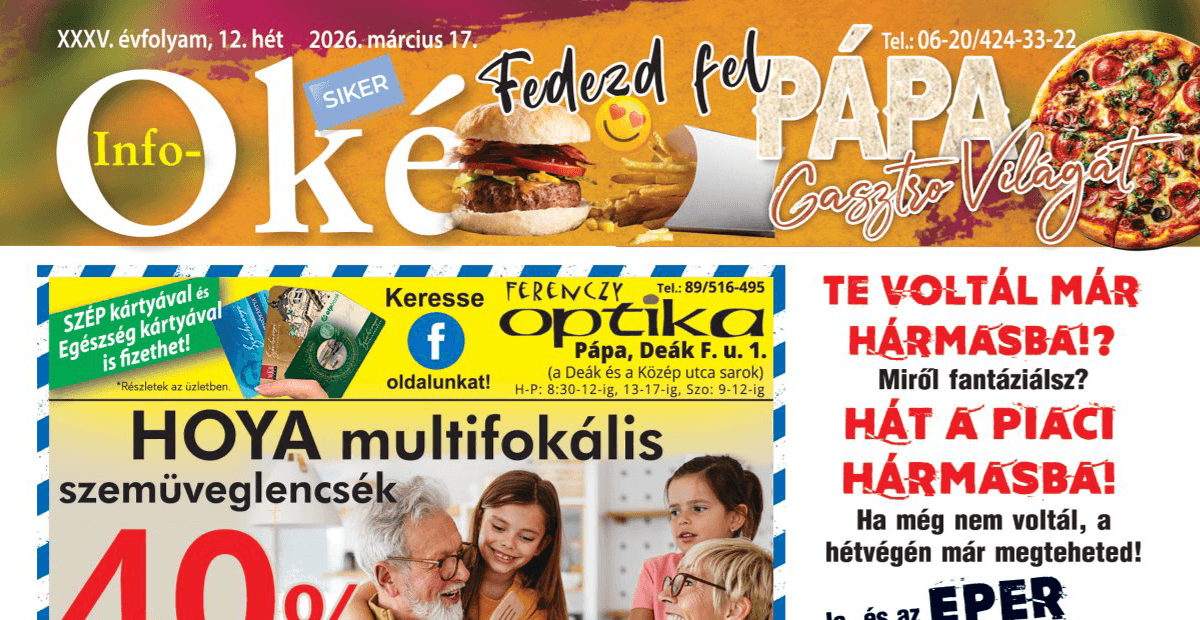 Info-OKÉ 2026/12. hét