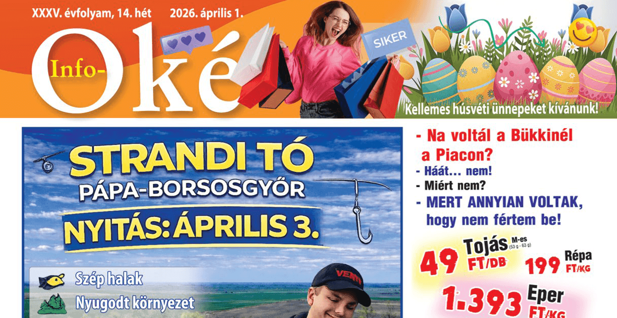 Info-OKÉ 2026/14. hét