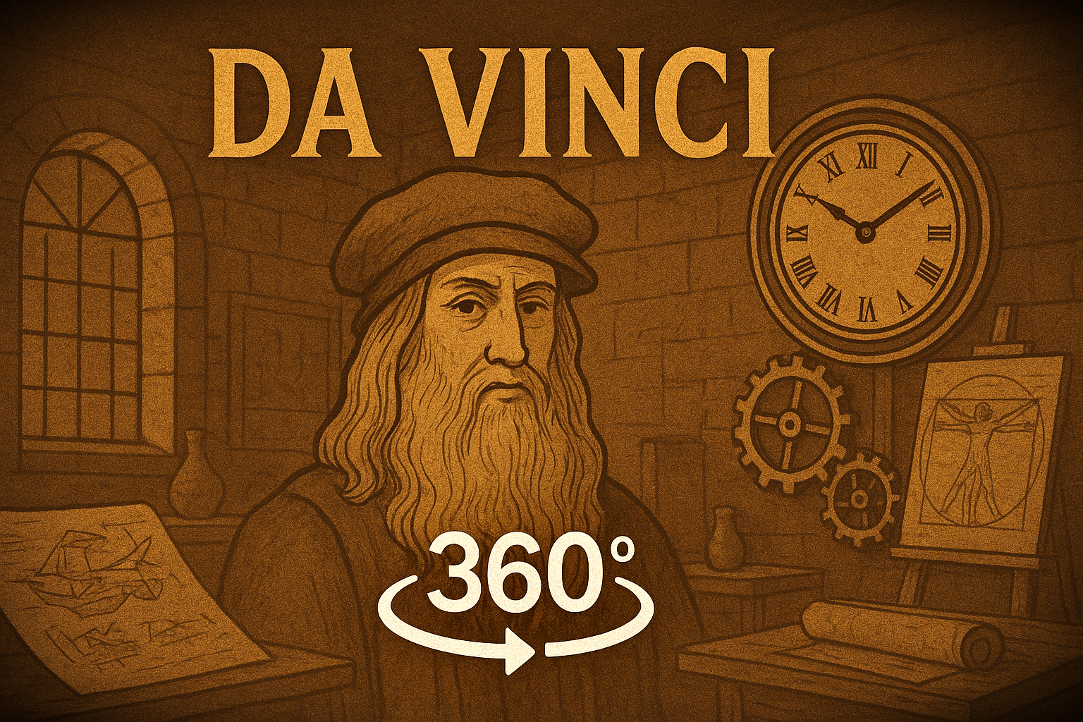  A Da Vinci Kódex (360°) -  Virtuális szoba
